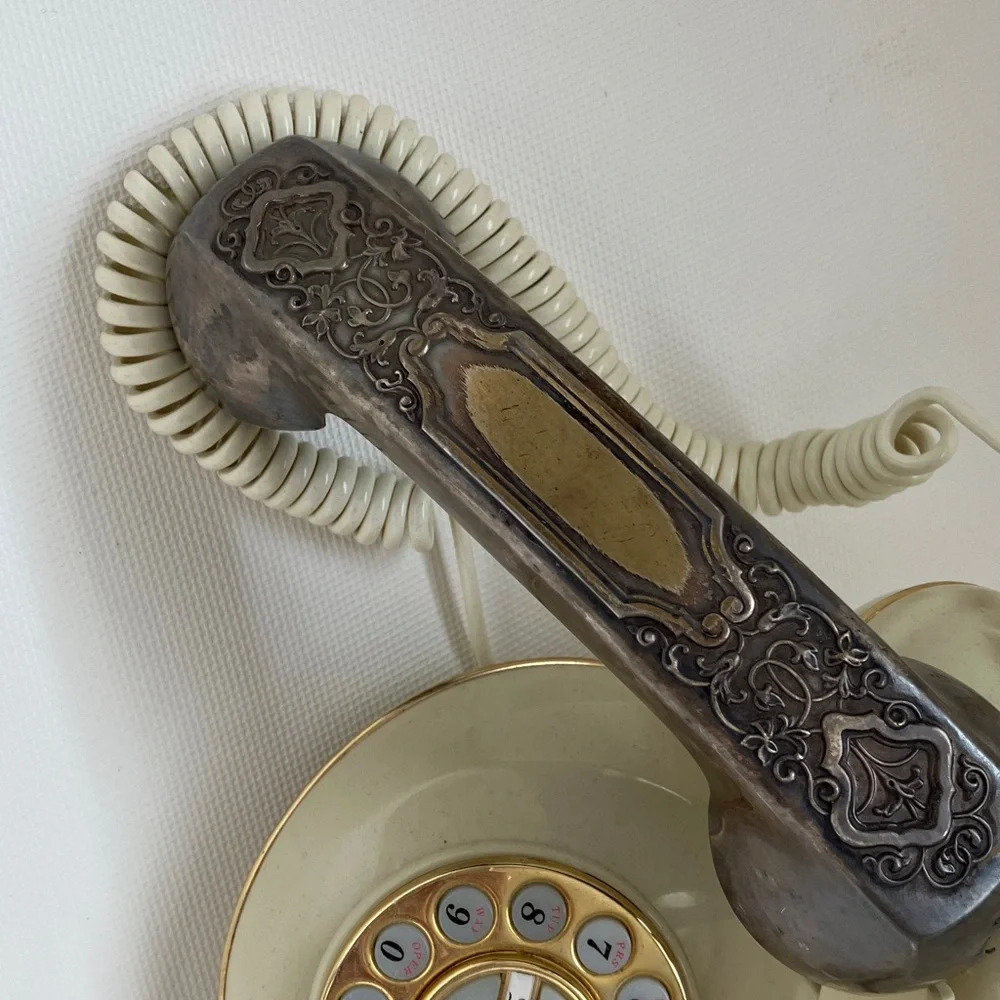 Vintage telephone cover